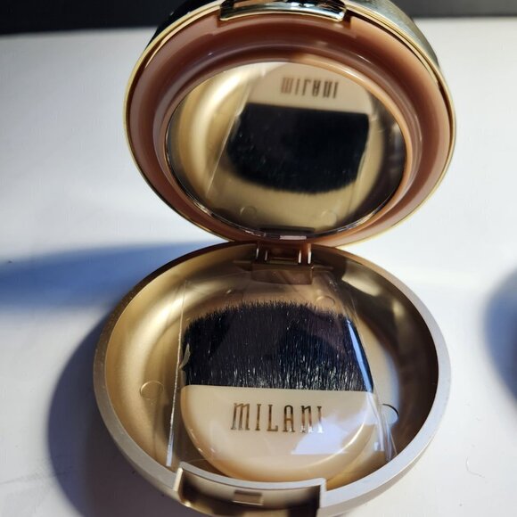 Milani Baked Bronzer 04 Glow Lot of 3 for Eyes Face and Body Made in Italy - Picture 3 of 5